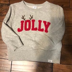 18-24 month Gap Christmas sweatshirt